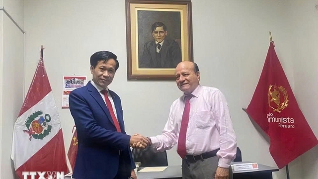 Đoàn đại biểu Đảng Cộng sản Việt Nam thăm và làm việc tại Peru