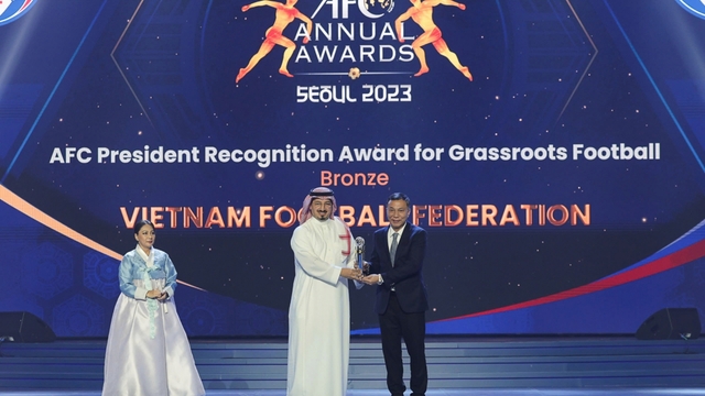 Bóng đá Việt Nam nhận sự vinh danh đặc biệt từ AFC