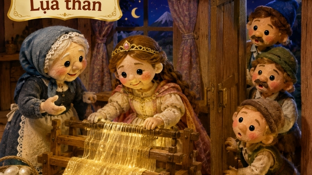 Truyện cổ tích Rumani: “Lụa thần”