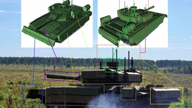 Nga biến T-72B3M thành “xe tăng robot”, đưa pháo 125 mm vào trận địa
