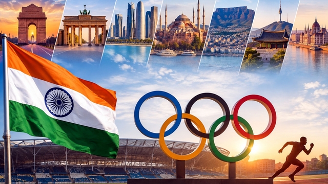 Ấn Độ cùng 6 quốc gia tranh quyền đăng cai Olympic 2036