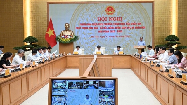 Thủ tướng kết luận về triển khai thực hiện Chương trình mục tiêu quốc gia giai đoạn 2026-2035