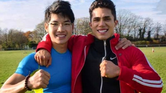 Nam Thanh in Mr. World’s sports competition