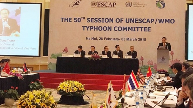 Typhoon Committee opens 50th session in Hanoi