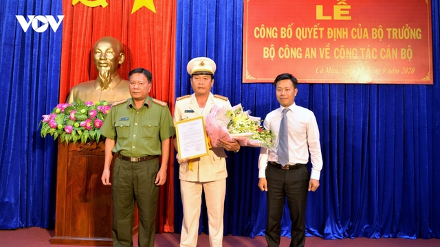 Cà Mau có tân Phó Giám đốc Công an tỉnh