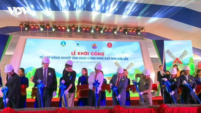 Khởi công Tổ hợp khu nông nghiệp ứng dụng công nghệ cao 1.500 tỷ đồng