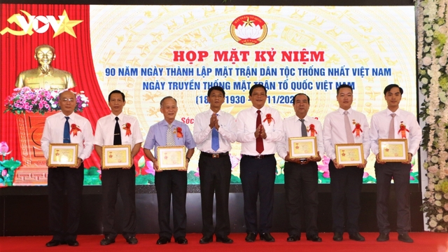 Sóc Trăng kỷ niệm 90 năm Ngày truyền thống MTTQ Việt Nam