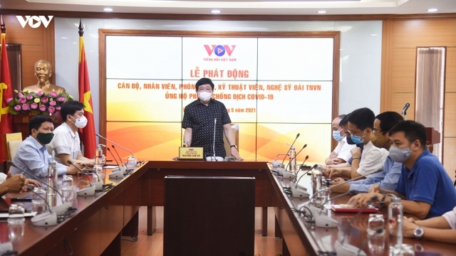 Cán bộ, nhân viên VOV chung tay ủng hộ phòng, chống dịch Covid-19