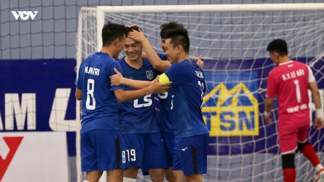 Giải Futsal HDBank VĐQG 2021: Thái Sơn Nam duy trì ngôi đầu bảng