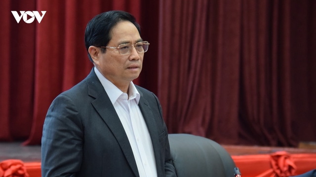 Thủ tướng làm việc với lãnh đạo chủ chốt TP Hải Phòng