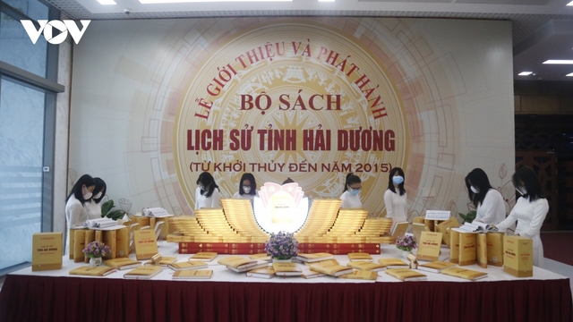 Ra mắt bộ sách "Lịch sử tỉnh Hải Dương" (từ khởi thuỷ đến năm 2015)