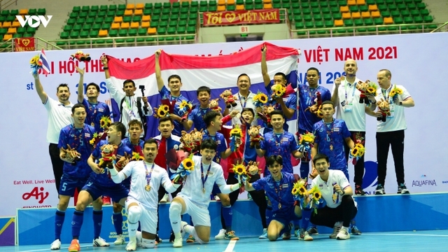 Futsal Thái Lan nối dài mạch "thống trị" SEA Games, Việt Nam chưa thể đổi màu huy chương