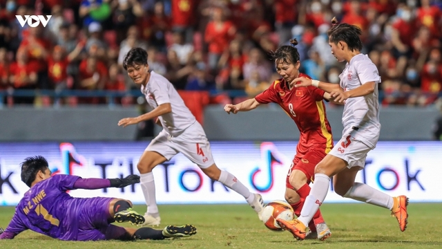 ĐT nữ Việt Nam vào chung kết SEA Games 31 gặp ĐT nữ Thái Lan
