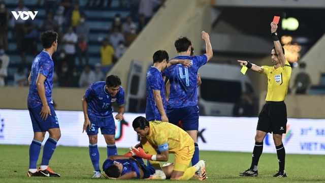 Thắng U23 Indonesia trong "cơn mưa thẻ đỏ", U23 Thái Lan vào chung kết SEA Games 31