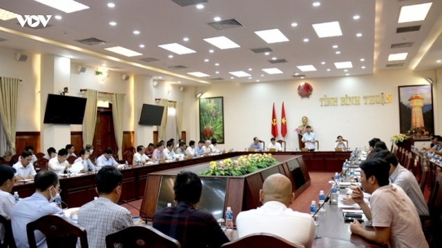 Đoàn công tác Ủy ban Kinh tế của Quốc hội làm việc tại Bình Thuận 
