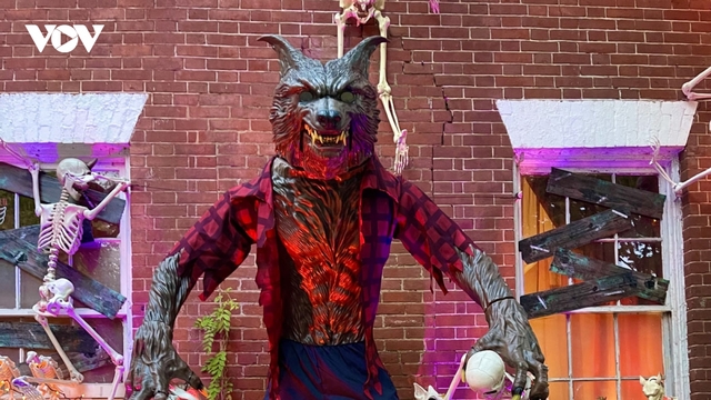 Những hình ảnh về lễ hội Halloween ở Mỹ