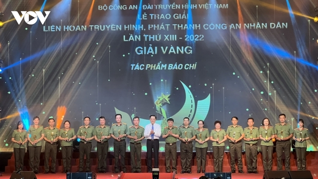 Bế mạc Liên hoan Truyền hình - Phát thanh Công an nhân dân lần thứ XIII-2022