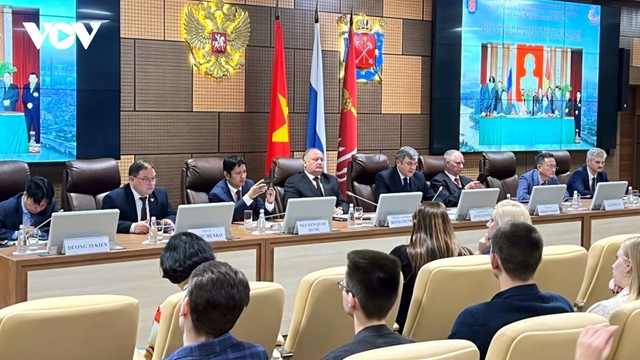 Khẳng định hình mẫu hợp tác địa phương St.Petersburg và TP.HCM