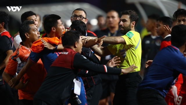 Ẩu đả ở chung kết SEA Games 32, Indonesia và Thái Lan đối mặt án phạt từ AFC