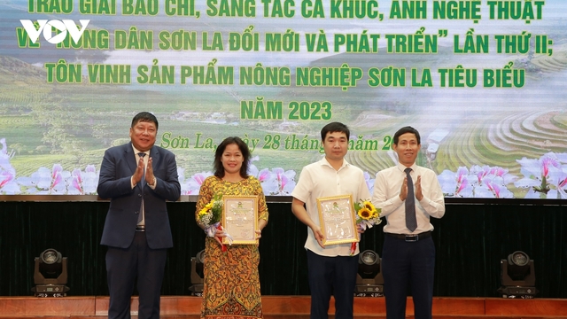 22 tác phẩm đạt giải báo chí “Nông dân Sơn La đổi mới và phát triển”