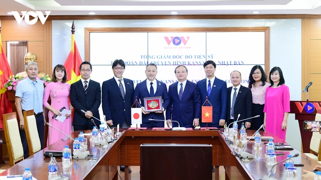 VOV hợp tác cùng KansaiTV sản xuất chương trình truyền hình thực tế tại Nhật Bản