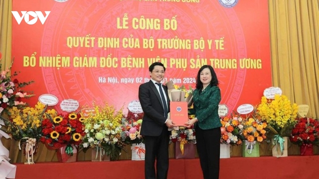 GS.TS Nguyễn Duy Ánh làm Giám đốc Bệnh viện Phụ sản Trung ương