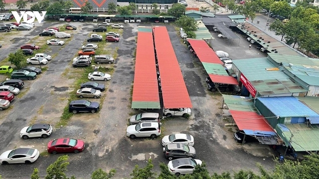 Nhiều ô đất dự án xây trường học bị biến thành bãi xe ở phường Hoàng Liệt