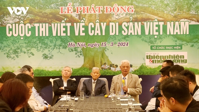 Phát động cuộc thi viết về Cây Di sản Việt Nam