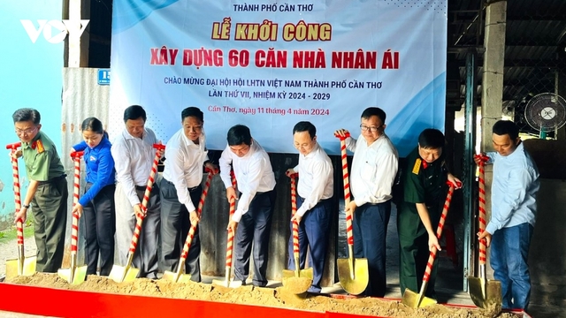 Cần Thơ khởi công xây dựng 60 căn nhà nhân ái cho đồng bào tôn giáo