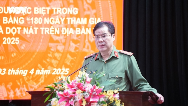 Công an Cao Bằng thi đua 180 ngày tham gia triển khai xóa nhà tạm, nhà dột nát