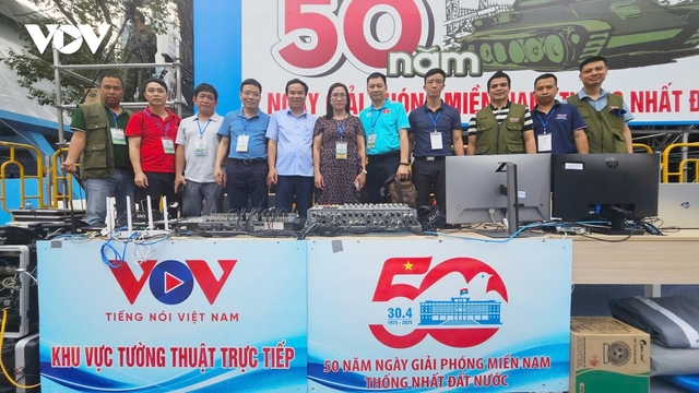 VOV hoàn tất công tác chuẩn bị tường thuật trực tiếp đại lễ 30/4