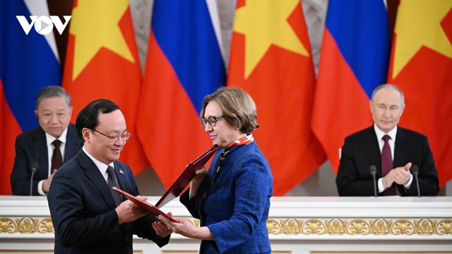 VOV ký kết Biên bản ghi nhớ hợp tác với Cơ quan ngân sách Nhà nước LB Nga