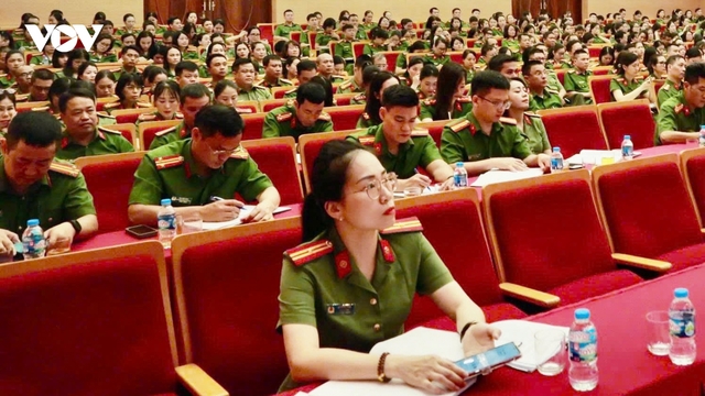 Hà Nội tập huấn nghiệp vụ cho 10.200 công an cấp xã