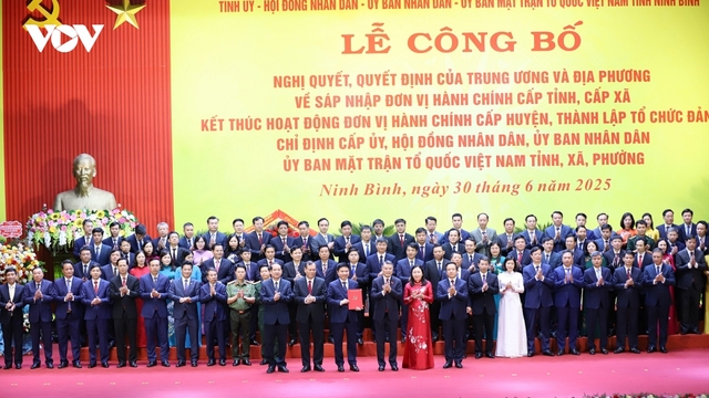 Danh sách bí thư và chủ tịch 129 xã, phường của tỉnh Ninh Bình
