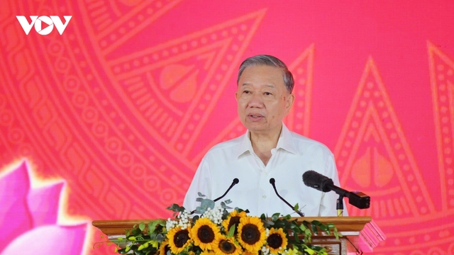 Tổng Bí thư Tô Lâm: Công trình của lòng dân không được để chậm trễ dàn trải