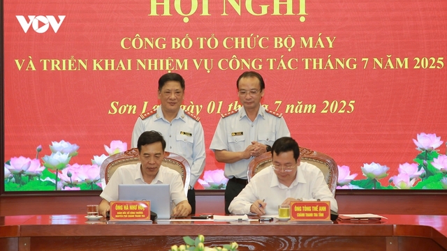 Thanh tra tỉnh Sơn La công bố tổ chức bộ máy và triển khai nhiệm vụ sau sắp xếp