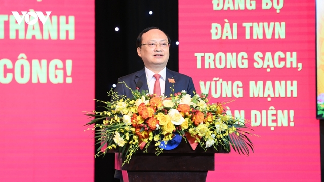 Khai mạc Đại hội Đại biểu Đảng bộ Đài Tiếng nói Việt Nam lần thứ 27