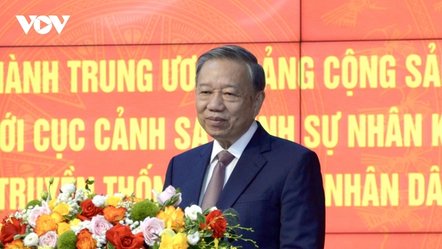 Tổng Bí thư: Xây dựng Cảnh sát hình sự vững chính trị, sắc nghiệp vụ