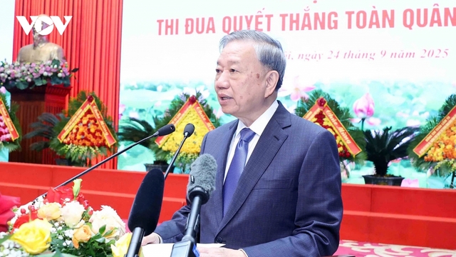 Tổng Bí thư Tô Lâm: Thi đua phải làm cho con người tốt hơn, đơn vị mạnh hơn