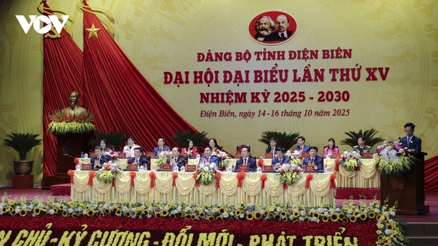 Khai mạc Đại hội Đảng bộ tỉnh Điện Biên lần thứ XV