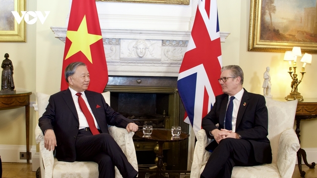 Tổng Bí thư Tô Lâm hội đàm với Thủ tướng Anh Keir Starmer