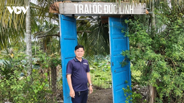 "Vua ốc bươu" 9x và khát vọng giúp hàng trăm nông dân đổi đời