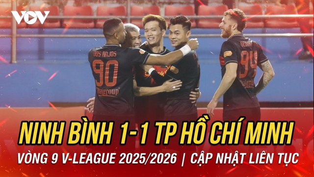 Kết quả bóng đá Việt Nam hôm nay 1/11: Ninh Bình nối dài chuỗi bất bại