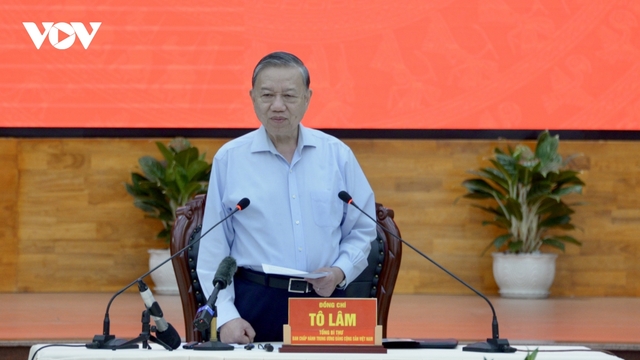 Tổng Bí thư: An Giang phải phấn đấu trở thành tỉnh khá, là trung tâm kinh tế biển