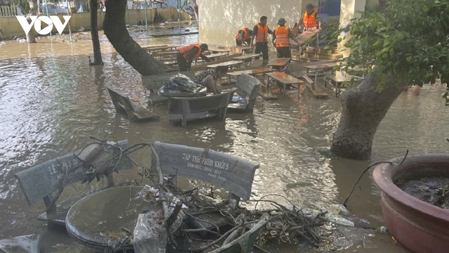 Nhiều hồ giảm xả lũ, hạ lưu tập trung khắc phục ngập lụt tại Bình Thuận cũ