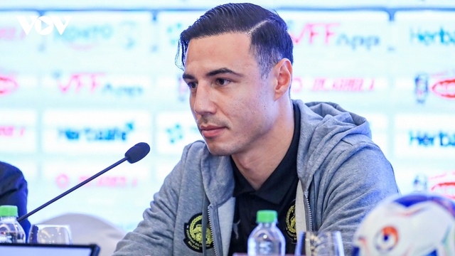 Ngôi sao nhập tịch của ĐT Malaysia khát khao ghi bàn vào lưới ĐT Việt Nam