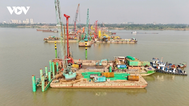Cầu Trần Hưng Đạo tăng tốc ngay từ đầu năm, quyết tâm “cán đích” giữa năm 2027