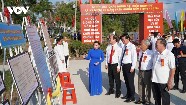 Cà Mau tổ chức trọng thể lễ kỷ niệm 80 năm Trận Giồng Bốm