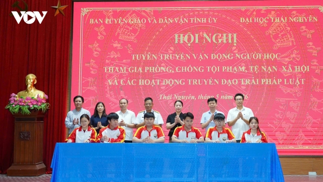 Thái Nguyên: Nâng cao nhận thức pháp luật và trách nhiệm công dân cho sinh viên