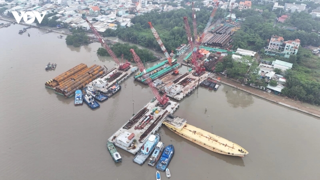 Công trường tuyến Metro Bến Thành-Cần Giờ: Gấp rút chuẩn bị thi công hạng mục khó